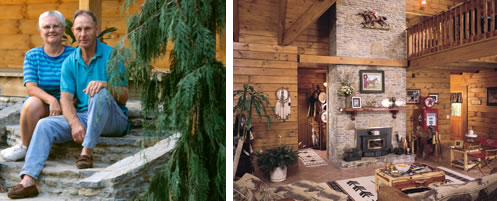Log Home Living - Safe in Any Storm!