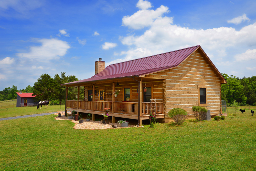 Custom Log Home