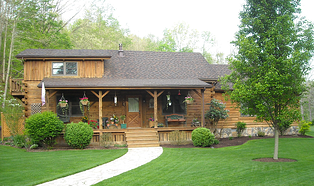 log cabin home