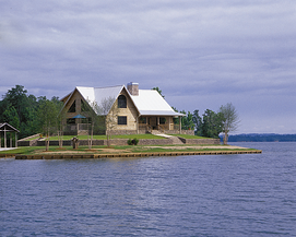 dogwood log home