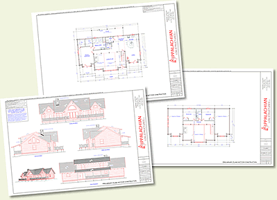 Purchase log home floor plans - Step #6 in Planning for Success