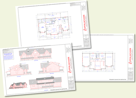 Purchase log home floor plans - Step #6 in Planning for Success