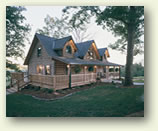 fair oaks log home