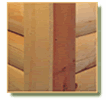 Contemporary Log Corners