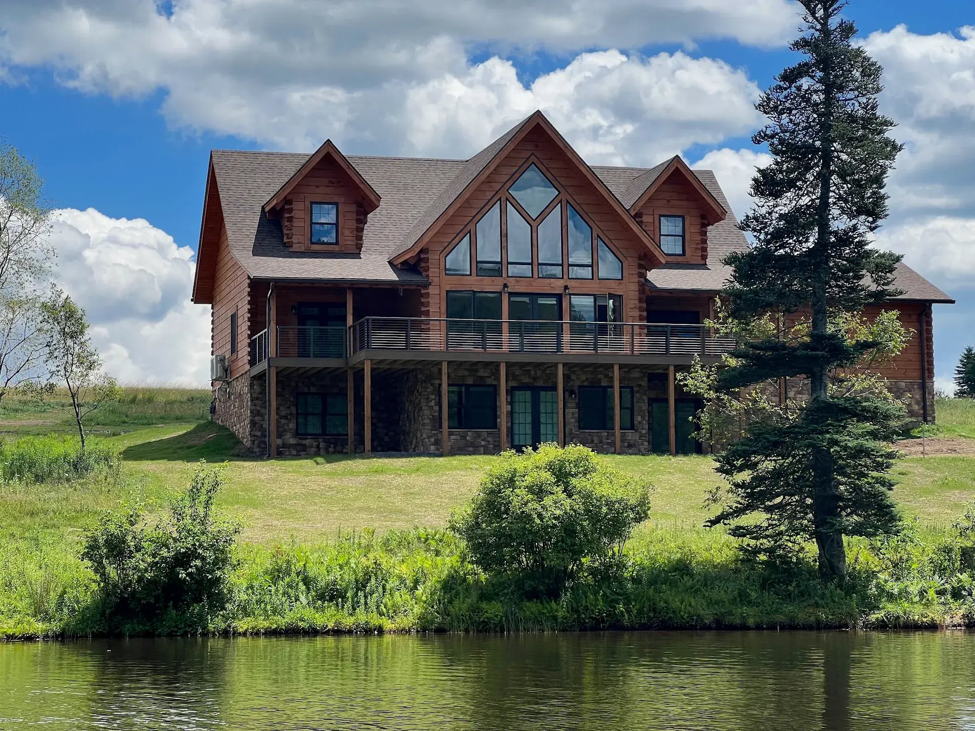 Maynard log home