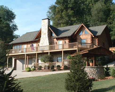 Cabins in the woods