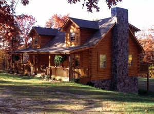 mount vernon log cabin