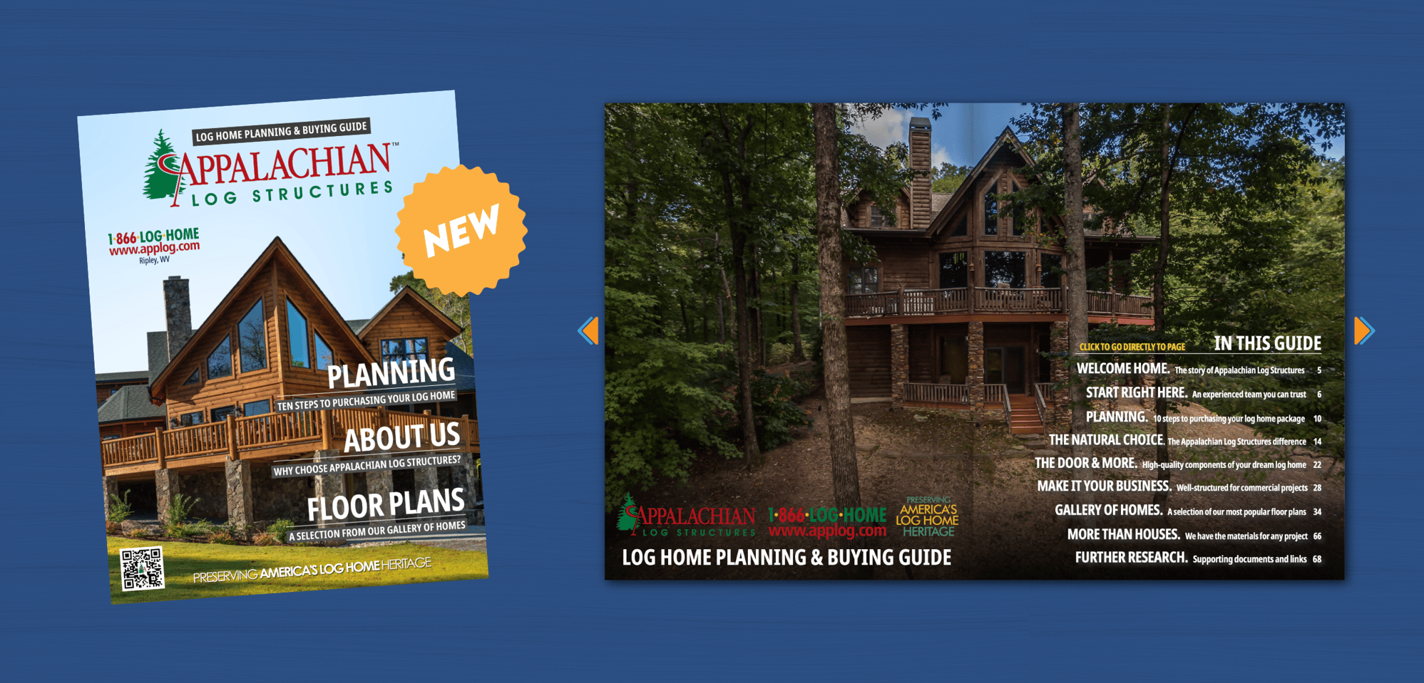 planning guide landing page woodgrain
