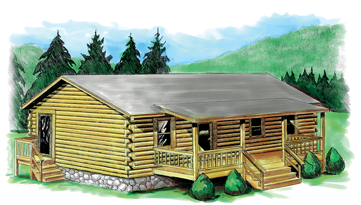 Cimmaron Log Home